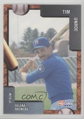 1992 Fleer ProCards Minor League Tim Unroe #1724 - Image 1 of 2
