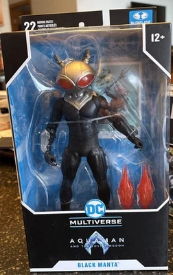Mcfarlane Toys DC Multiverse Aquaman and The Lost Kingdom Black Manta Figure NIB - Image 1 of 4