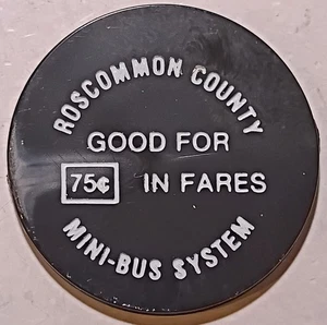 Prudenville, Michigan - Roscommon County Mini-Bus System 75¢ In Fares MI 785 F - Picture 1 of 2
