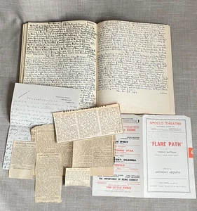 WWII 1941/1942 Handwritten Woman's Wartime Diary 200+ Pages Mrs Sheila Stopford - Picture 1 of 24