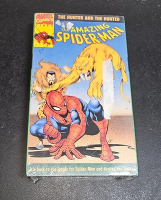 Amazing Spider-Man : Hunter And The Hunted (VHS, 1995) Rare Brand New Sealed - Image 1 of 4