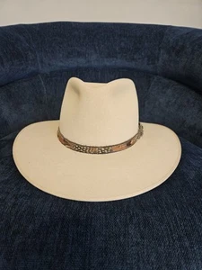 Vintage Stetson 20x Kemo Sabe Gun Club 0426 Dune Size 7 Minturn Belly - Picture 1 of 10