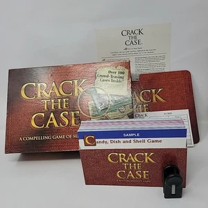 Crack The Case Game Vintage 1993 Milton Bradley Mini Mysteries Adult Party CIB - Picture 1 of 15