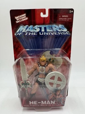 Mattel Masters Of The Universe (2002): He-Man Action Figure MOTU New Sealed - Image 1 of 4