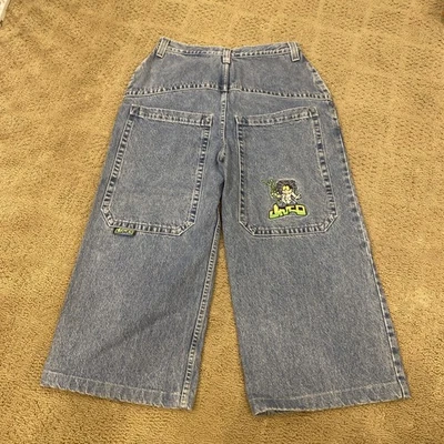 JNCO 1990s VINTAGE RARE WOLFGANG MAD SCIENTIST LATE 90’s SIZE 20 JEANS 1517 - Image 1 of 4