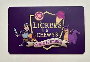 LICKEE’S & CHEWY’s Candy And Creamery Shop, New Hampshire NO CASH VALUE - Picture 1 of 1