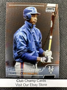 2022 #164 Darryl Strawberry Topps Stadium Club Cromo Mets de Béisbol - Imagen 1 de 2