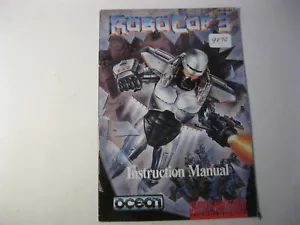 Robocop 3 Super Nintendo SNES instruction manual only - Picture 1 of 2