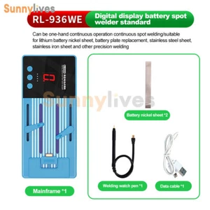 RL-936WE DIY Battery Spot Welder Digital Display Repair Battery Welding Machine - Picture 1 of 10