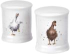 Royal Worcester Wrendale Designs Salt & Pepper Shakers Set (Ducks) 2.6 Inch