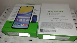 Teléfono inteligente celular Samsung Galaxy A15 5g 128gb Cricket inalámbrico prepago solo CW nuevo - Imagen 1 de 1