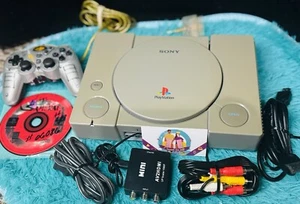 Ps1 Console with games Bundle (tested works great) - Picture 1 of 9