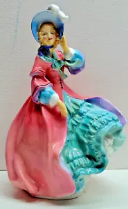 Royal Doulton Spring Morning - Figura China de Hueso Dama HN 1922 Inglaterra - Imagen 1 de 5