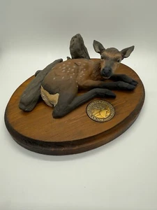 BIG SKY Carvers Baby Elk Sculpture by Glenn Swanson - Picture 1 of 19
