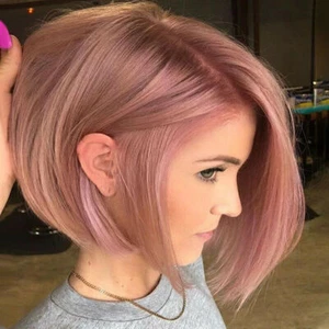 Damen Bob Volle Perücken Kurz Glatt Haar Perücke Haarperücken Natürliche Cosplay - Bild 1 von 9