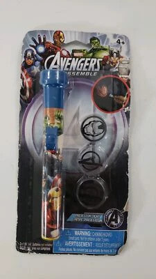 Luz Proyector Marvel Avengers Montar con 3 Cambios Flash Top Play Linterna Foto 1 de 4