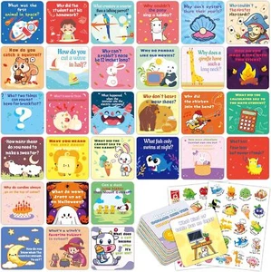 160 Joke Cards for Kids Lunch Box Jokes for Kids, Inspirational Lunch Notes for - Picture 1 of 3