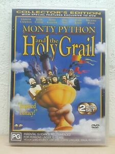 Monty Python And The Holy Grail (DVD, 2003, 2-Disc Set) Collector's Edition R4