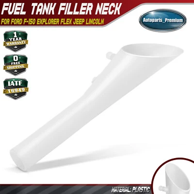 Embudo de combustible sin tapa para Ford F-150 Explorer Flex Jeep Lincoln Dodge Mercury Ram Foto 1 de 4