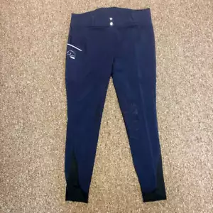 1257 HKM Sunshine Reithose für Erwachsene / Silikon Knieflicken NEU - Bild 1 von 3