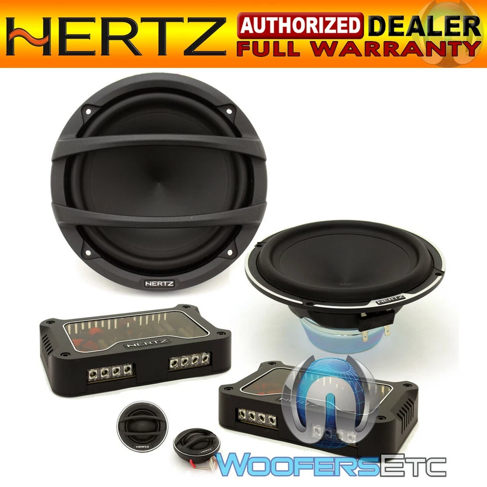 Hertz MLK 1650.3 2-Way 6.5in. Car Speakers System