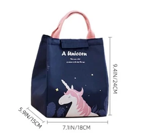 Cartoon Picnic Cooler Bag Children's Women's Travel Organizer - Picture 1 of 3