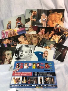 Fotopaket Spice Girls 1997, 14 Fotos mit Baby Spice, 2. zweite Auflage blau - Bild 1 von 12