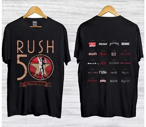 Rush R50 Concert Tour T-Shirt or Hoodie, Rush Band Hoodie - Picture 1 of 4