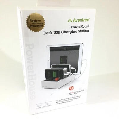 New Avantree Power House Desktop Charger/Cradle Multi device Charging station - Image 1 of 4