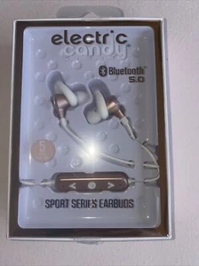 Tzumi-Electric Candy Bluetooth 5.0 Sport Series Earbuds Rose Gold - Picture 1 of 3