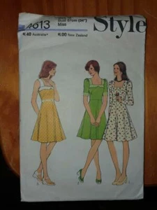 Style Sewing pattern No 4613 Dress Size 12 Used - Picture 1 of 2