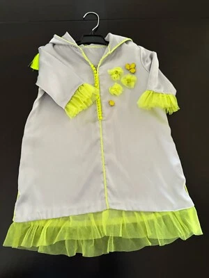 Moroccan Djellaba baby girl traditional dress with tutu CAFTAN hoodie size 2/3t - Image 1 of 4