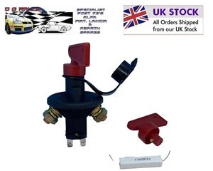 New Heavy Duty FIA Type Master Battery Isolator Switch Cut Off with 2 Keys - Picture 1 of 5