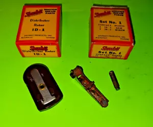 IGNITION POINTS & ROTOR 24 25 26 27 28 FLINT HUDSON HUPMOBILE JORDAN PEERLESS  - Picture 1 of 10