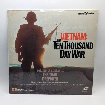 Vietnam: The Ten Thousand Day War (1980) Volume 3 / Laserdisc 76365 / New Sealed - Image 1 of 3
