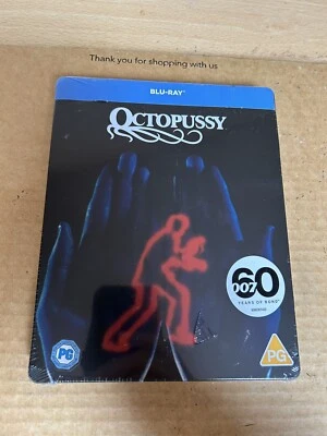OCTOPUSSY (1983) BLU RAY STEELBOOK Brand New & Sealed Roger Moore 007 James Bond - Image 1 of 4