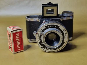 Lumiere ELJY, Miniature camera, french 1950s, vintage, alte Kamera, 1 Film - Bild 1 von 11