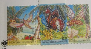 1995 Islas Cocos Keeling Sc#302-03 (6) Mariposas, Insectos Set Estampilla Estampilla Estampada Estampilla Estampada Estampilla Estampada Estampilla Estampada Estampilla Estampillada Estampada Estampilla - Imagen 1 de 1