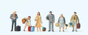 Preiser Gauge 00 - 73001 Waiting Travelers 1:76 - Picture 1 of 1