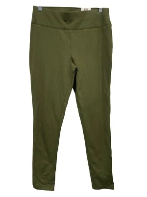 Calça INC International Concepts Pull On Skinny Ponte 12 Stretch Costa Verde NOVA - Imagem 1 de 4