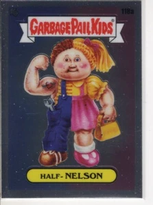 HALF- NELSON GARBAGE PAIL KIDS CARD #118A NM - Picture 1 of 1