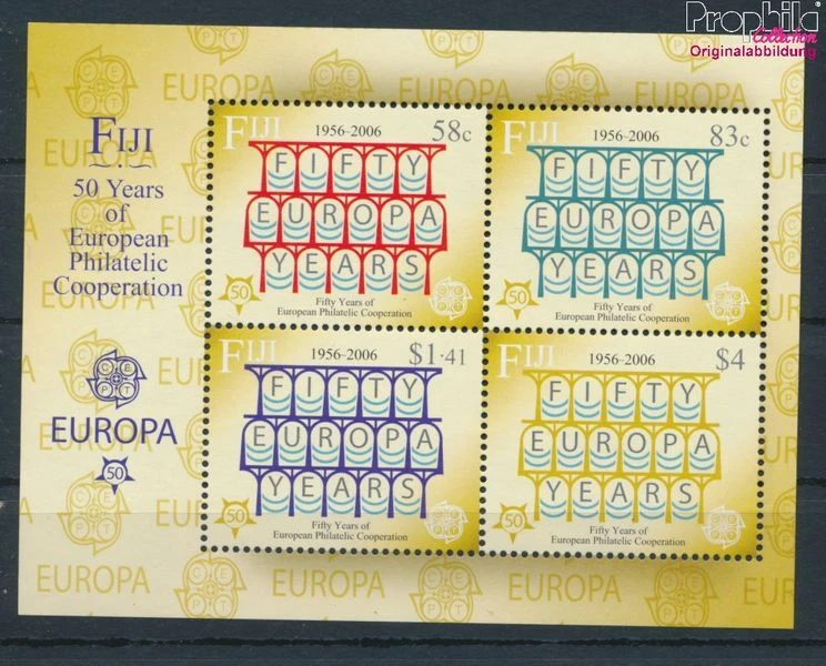 Sellos Fiji-Islas 2005 Mi bloque48 (emisión completa) sin montar como nuevo / (10567384 Foto 1 de 1