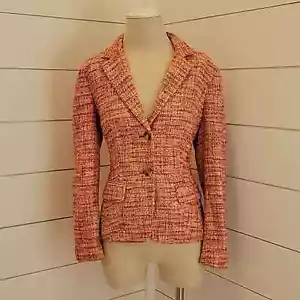 COLDWATER CREEK size 10 tweed blazer - Picture 1 of 6