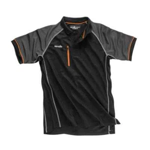 Trade- Active Work Scruffs Poloshirt schwarz L - Bild 1 von 8
