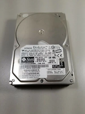Sun 400GB, 7200RPM, SATA - HDS7240SBSUN400G - Image 1 of 4