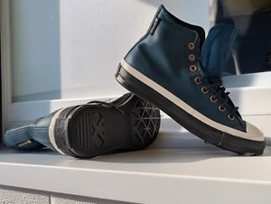 Conquer the Elements in Style: RARE Converse Chuck 70 Hi GTX Midnight Turquoise - Picture 1 of 13
