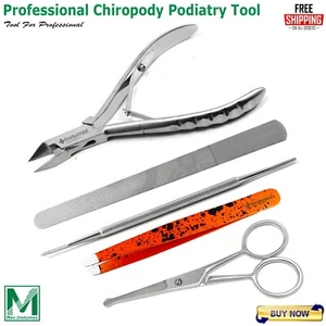Professional Chiropody Podiatry Foot Filer Ingrown Toe Nail Clipper Nail Trimmer - Picture 1 of 6