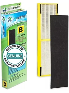 "Germ Guardian FLT48252PK HEPA Air Purifier Replacement Filter B - Pack of 2" - Picture 1 of 6