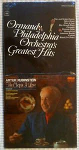 ARTHUR RUBINSTEIN • EUGENE ORMANDY Mint Sealed Classical Vinyl 2LP Stereo - Picture 1 of 1