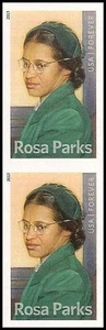 US 4742a Civil Rights Rosa Parks imperf NDC vert pair MNH 2013 - Picture 1 of 1